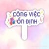 Hashtag công việc ổn định