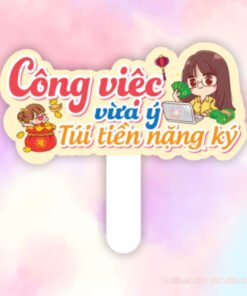 Hashtag công việc vừa ý túi tiền nặng ký