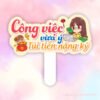 Hashtag công việc vừa ý túi tiền nặng ký