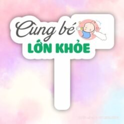 Hashtag cầm tay cùng bé lớn khỏe