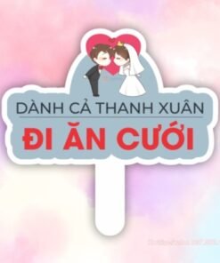 Hashtag dành cả thanh xuân để đi ăn cưới