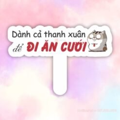 Hashtag dành cả thanh xuân đi ăn cưới