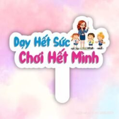 Hashtag dạy hết sức, chơi hết mình