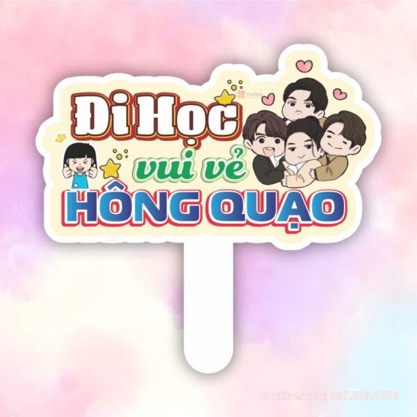 Hashtag đi học vui vẻ hông quạo