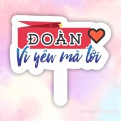 Hashtag đoàn vì yêu mà tới
