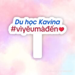 hashtag du hoc kavina vi yeu ma den