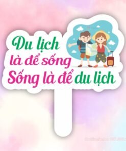 Hashtag du lịch là để sống, sống là để du lịch