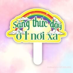 Hashtag du lịch sáng thức dậy ở một nơi xa