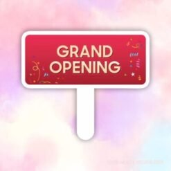 Hashtag grand opening