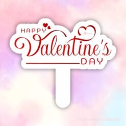 Hashtag happy valentine's day