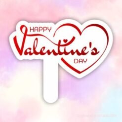 Hashtag happy valentine's day