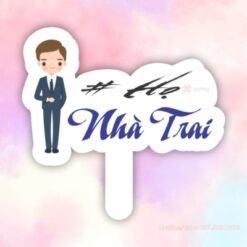 Hashtag họ nhà trai