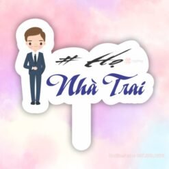 Hashtag họ nhà trai
