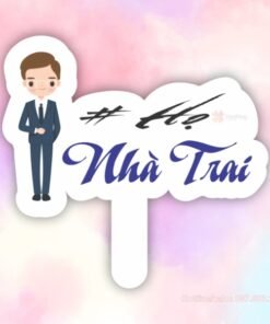 Hashtag họ nhà trai