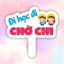 Hashtag học đi chờ chi