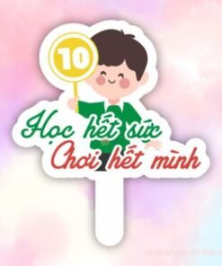 Hashtag học hết sức, chơi hết mình
