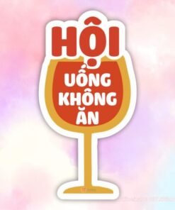 Hashtag hội uống không ăn
