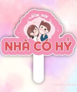 Hashtag hôm nay nhà có hỷ