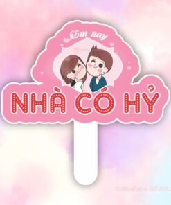 Hashtag hôm nay nhà có hỷ