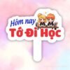 Hashtag hôm nay tớ đi học