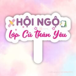 Hashtag cầm tay họp lớp hội ngộ lớp cũ thân yêu