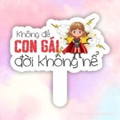 Hashtag không đẻ con gái đời không nể