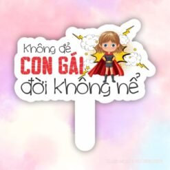 Hashtag không đẻ con gái đời không nể