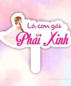 Hashtag là con gái phải xinh