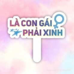 Hashtag là con gái phải xinh