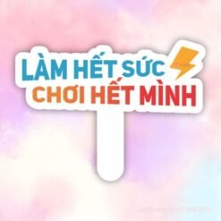 Hashtag làm hết sức chơi hết mình