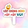 Hashtag lớp chúng mình rất rất vui
