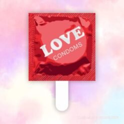 hashtag love condoms
