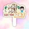 Hashtag mãi mãi gọi tên lớp 12A7