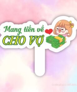 Hashtag mang tiền về cho vợ