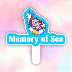Hashtag memory of sea