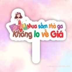 Hashtag Mua sắm thả ga không lo về Giá