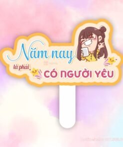 Hashag cầm tay Năm nay là phải có người yêu