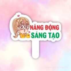 Hashtag năng động sáng tạo