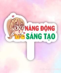 Hashtag năng động sáng tạo