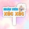 Hashtag nhân viên xúc xắc