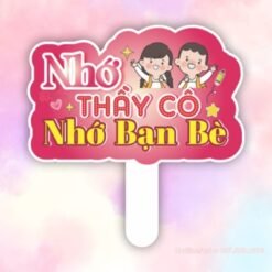 Hashtag nhớ thầy cô, nhớ bạn bè