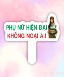 Hashtag phụ nữ hiện đại không ngại AI