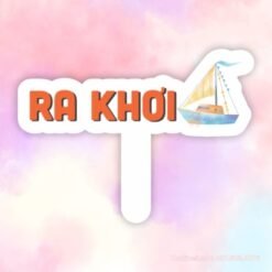 Hashtag cầm tay Ra khơi