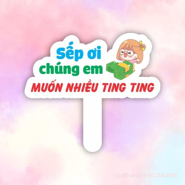 Hashtag sếp ơi, chúng em muốn nhiều tinh tinh