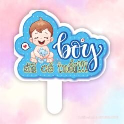Hashtag sinh nhật Boy đã có tuổi