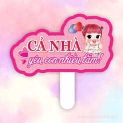 Hashtag sinh nhật Cả nhà yêu con nhiều lắm