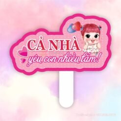 Hashtag sinh nhật Cả nhà yêu con nhiều lắm