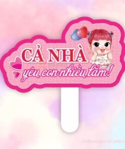 Hashtag sinh nhật Cả nhà yêu con nhiều lắm