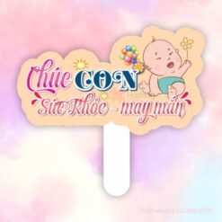 Hashtag sinh nhật: Chúc con sức khỏe - may mắn