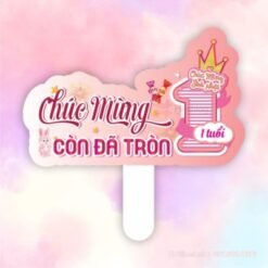 Hashtag sinh nhật Chúc mừng con đã tròn 1 tuổi